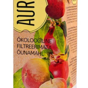 Õunamahl  Aura Ökoloogiline filtreerimata 1 L TETRA