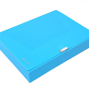 Dokumentide kaust PANTA PLAST Neon, PP, A4, 55 mm, sinine