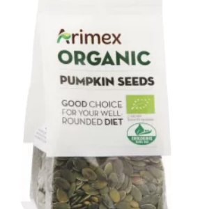 ARIMEX Organic Kõrvitsaseemned, kooritud, 200 g, LT-EKO-001
