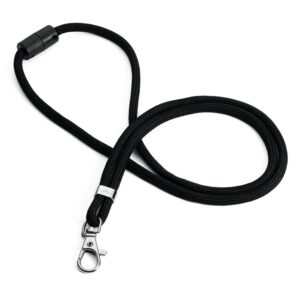 Tekstiilne pael DURABLE koos karabiiniga, must, 10 tk