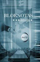 Märkmeplokk liimköites Tehnoinform A4, jooneline