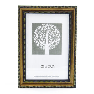 Pildiraam SAVEX  21x29,7cm plast, pruun ornamendiga