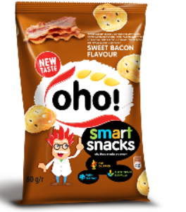 Kartulikrõpsud OHO peekoni maitselised 60 g