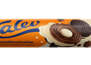 Vanillimaitselise küpsised KALEV kreemitäidisega 205g