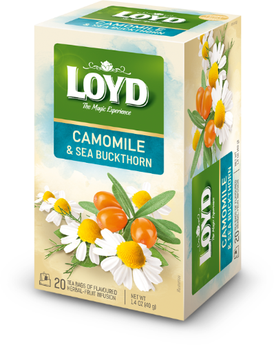 Tee LOYD kummeli ja astelpajuga 20 x 2g