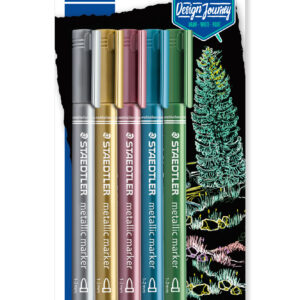 Markerid STAEDTLER Metallic 8323, 5 värvi