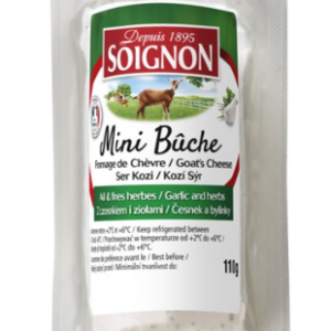 Kitsejuust SOIGNON, küüslaugu ja ürtidega, 45% RSM, 110 g