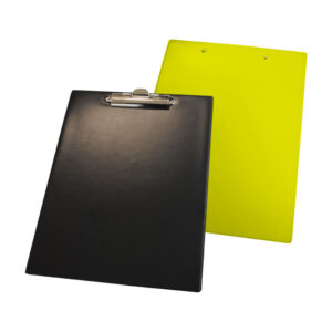 Kirjutusalus Pantaplast A4 must/kollane - Image 1