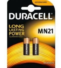 Patarei DURACELL MN21, 2 tk