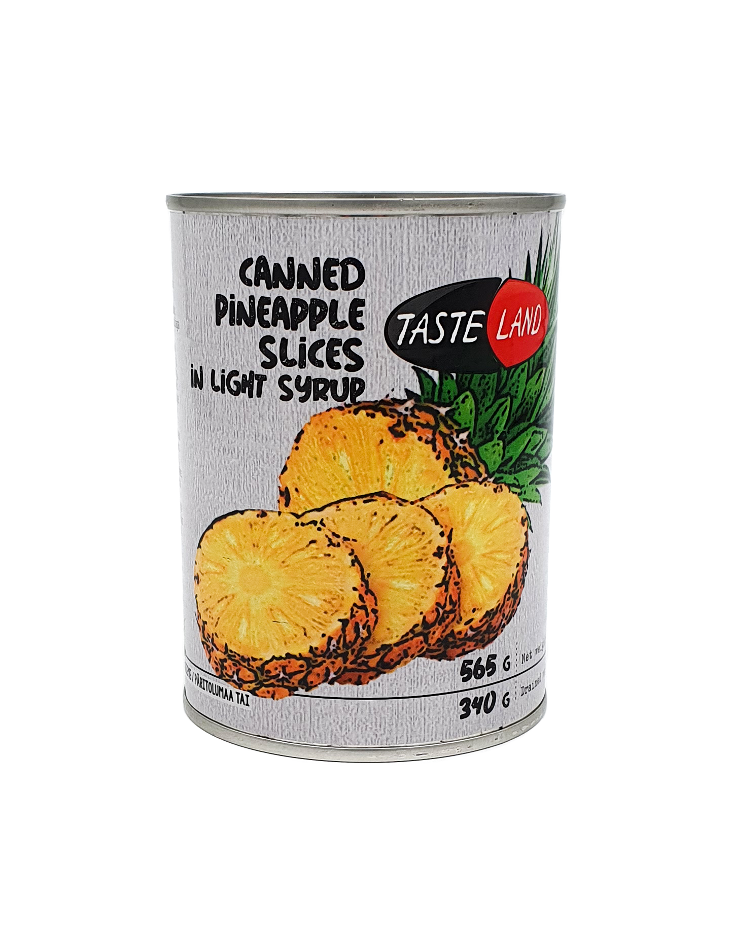 Ananassitükid BIG SUN siirupis, 565 g / 340 g