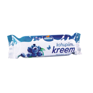 Kohupiimakreem ALMA, mustika, 300g