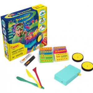 Plastiliinid Jovitech Crazy Cars ''Monsters'' tarvikutega