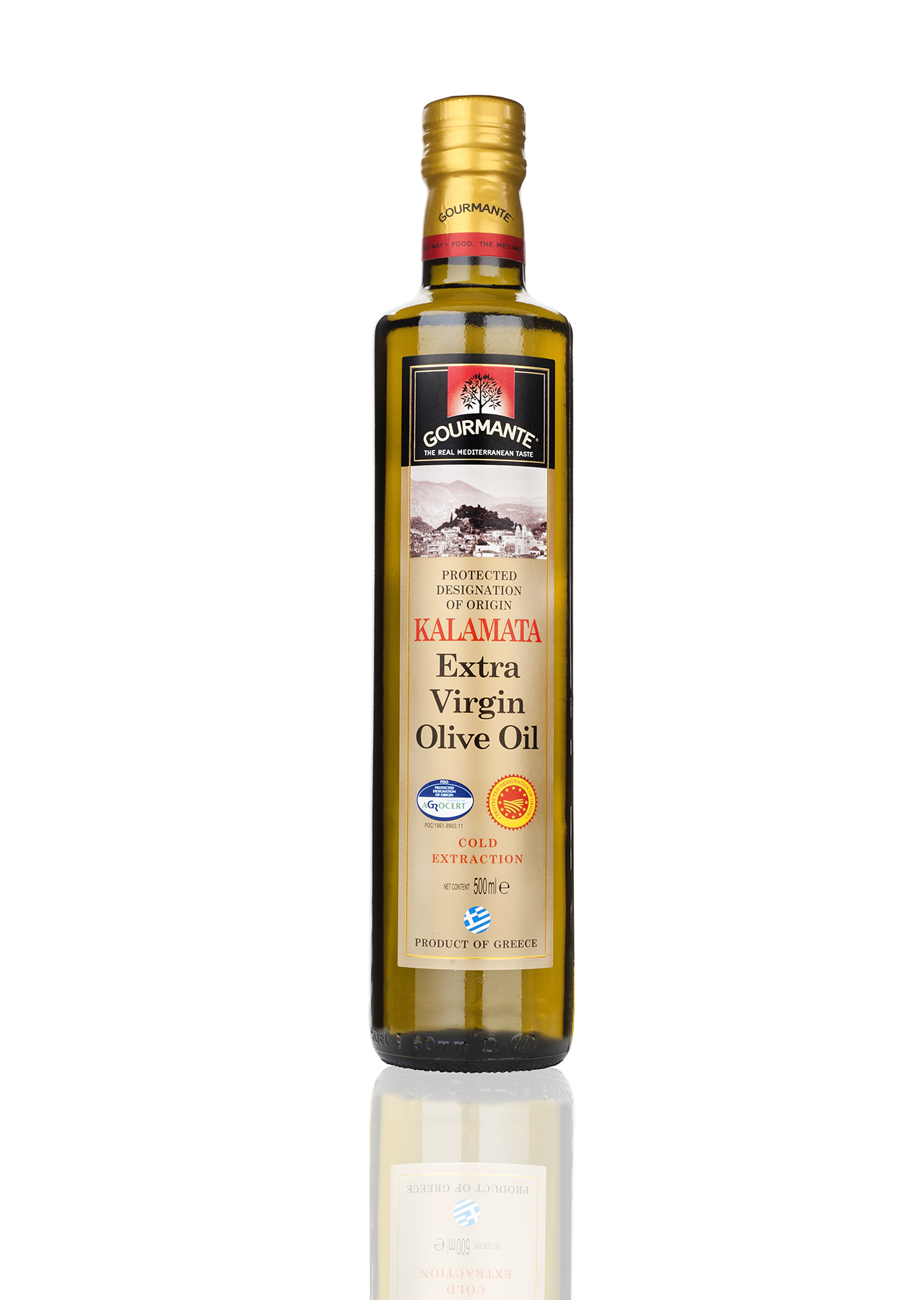 GOURMANTE Kalamata Ekstra-väärisoliiviõli, 500 ml