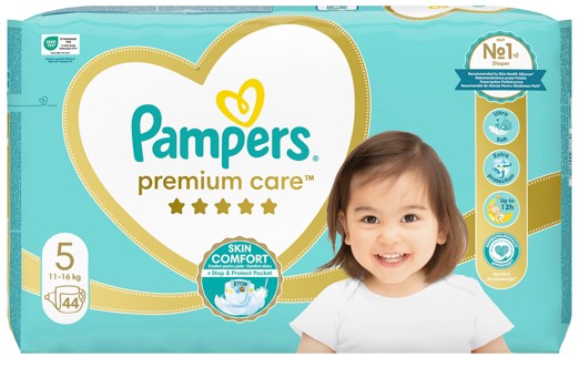 Teipmähkmed PAMPERS Premium Care VP S5, 44tk