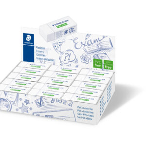 Kustutuskumm Staedtler PVC- vaba B30, 43x19x13mm