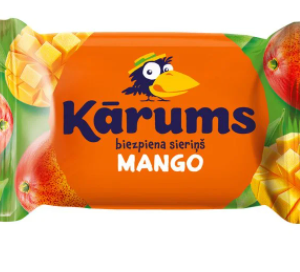 Glasuurkohuke KARUMS mango, 45g