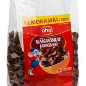Hommikusöögihelbed, OHO!, kakao ja teravili, 500 g