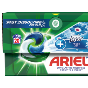 Geelkapslid ARIEL Fresh Air 20tk