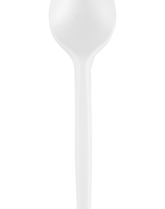 Supilusikad, SUPERIOR,  plastik,  PS, valge, korduvkasutatav 17 cm, 50 tk