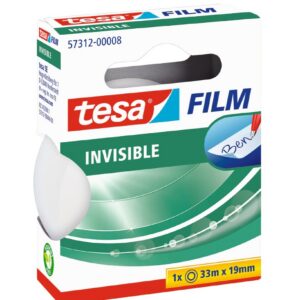 Teip Tesa Film, 33m x 19mm, läbipaistev, matt