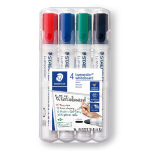 Tahvlimarker Staedtler Lumocolor,ümar ots 4 värvi komplekt