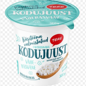 Kodujuust TERE, jogurtiuga, laktoosivaba, 300g