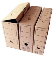 Arhiivikarp SMLT 243 x 120 x 320 mm pruun kartong 3Re