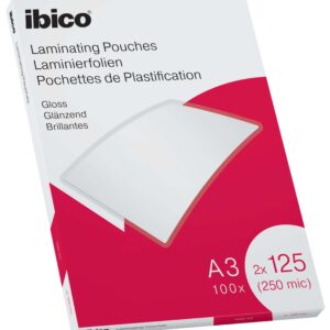 Lamineerimistaskud Ibico A3 125M.Gloss/100