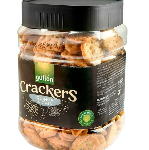 Kreekerid GULLON kinoa ja chia seemnetega, 250g