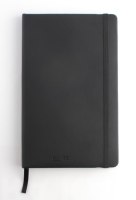 Märkmik-planeerija UNIVERSAL BLACK EDITION, A5, ilma kuupäevadeta, must