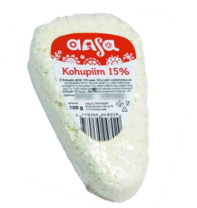 Kohupiim AASA, 15%, 300g