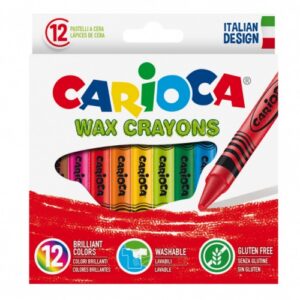 Rasvakriidid CARIOCA 12 värvi