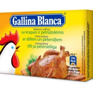 Kanapuljong GALLINA BLANCA tilli ja peterselliga 8*10g