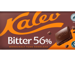 KALEV Tume šokolaad Bitter 56% 100 g