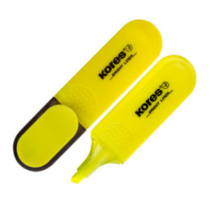 Tekstimarker KORES BRIGHT LINER, kollane