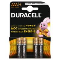 Patarei Duracell AAA (LR03), 4 tk