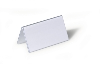 Nimesildialus lauale Durable 52/104 x 100mm, jäik PVC