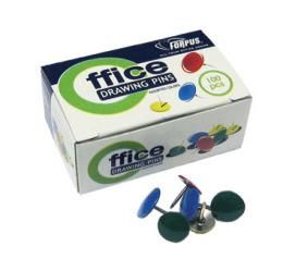 Rõhknaelad Forpus diam.9,5mm/100 assortii