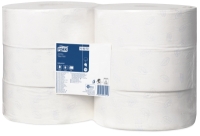 Tualettpaber Tork Jumbo T1, 320mx9.4cm, 2-kih valge, hall trükk 120272