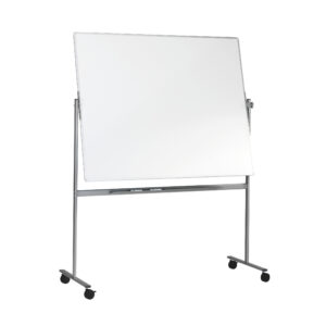 Magnettahvel kahepoolne Esselte, 200x120 cm, liikuv alus, valge - Image 1