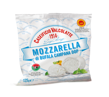Mozzarella juust VALCOLATTE, di bufala 25%, 125g