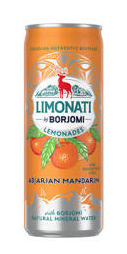 Karastusjook BORJOMI Limonati, Mandariinimaitseline 330ml CAN
