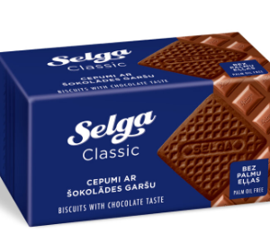 Küpsised SELGA Šokolaadimaitselised, 180g