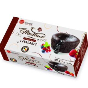 Kook BELDESSERT külmutatud tumeda šokolaadi Lavakook, 2 x 90g