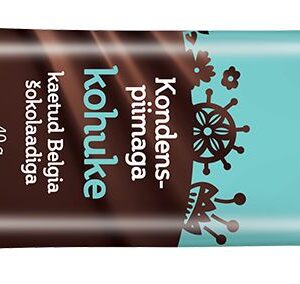 Glasuurkohuke AASA Belgia šokolaadiga kaetud,kondentspiimaga, 22%, 40 g