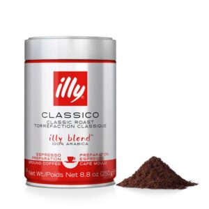 ILLY Espresso, keskmine röst, jahvatatud kohv 250 g