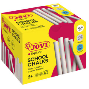Kriit Jovi ümar, valge 100 tk