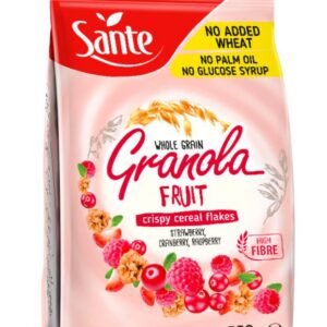 Müsli SANTE Granola, punaste marjadega, 350g