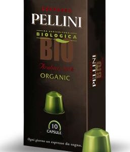 Kohvikapslid PELLINI TOP BIO, 50g (10x5g), 10 tk / pakend