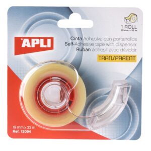 Teibialus Apli + teip 19mmx33m, läbipaistev